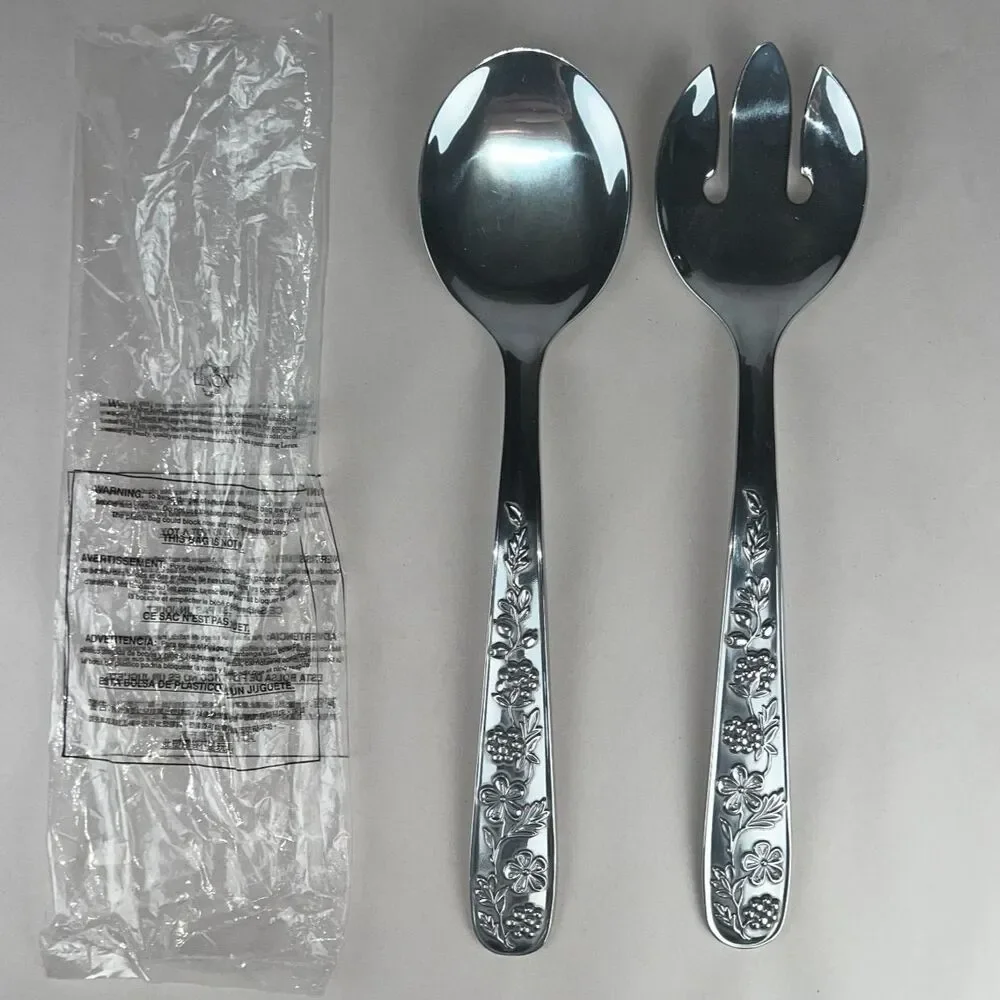 Lenox Salad Servers Set NWOT 12.5